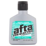 Afta Pre-Electric Original Shave Lotion with Skin Conditioners, 3 fl oz