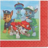 PAW Patrol Lunch Napkins, 16 Count, Party Supplies