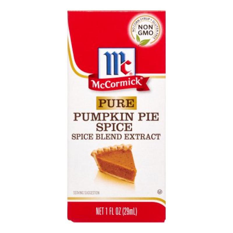 McCormick Spice Blend Extract Pure Pumpkin Pie Spice, 1.0 FL OZ