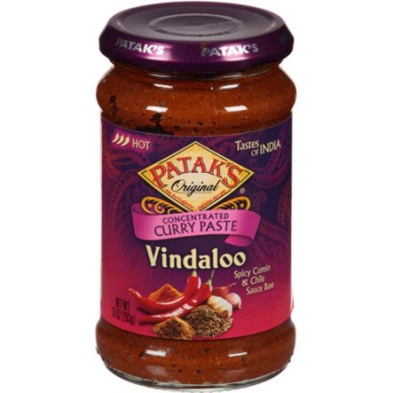 Patak&#039;s Vindaloo Curry Paste, 10 oz, (Pack of 6)