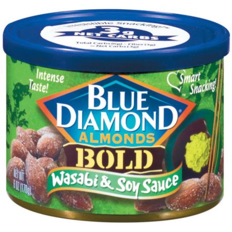 Blue Diamond Salted Caramel Flavored Almonds, 6 oz