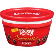 Lindsay® Recloseables™ California Ripe Sliced Olives 5.5 oz. Cup