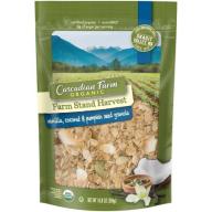 Cascadian Farm® Organic Farm Stand Harvest Vanilla, Coconut & Pumpkin Seed Granola 10.8 oz. Pouch