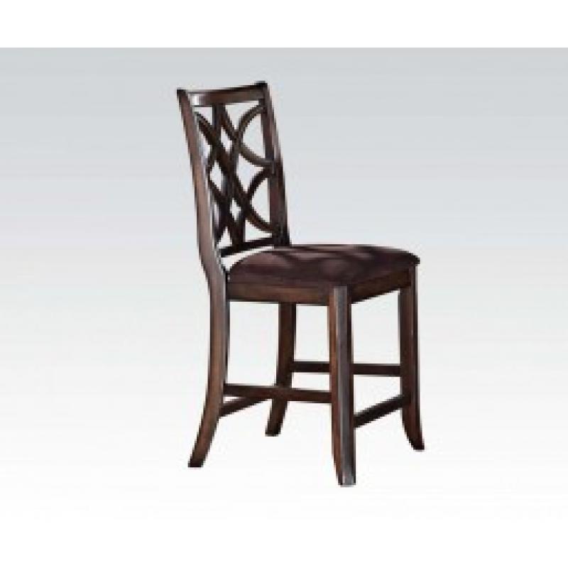 Acme Keenan Dining Arm Chairs (Set of 2) in Dark Walnut 60258