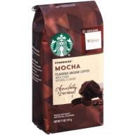 Starbucks® Mocha Flavored Coffee with Other Natural Flavor Luscious & Chocolaty 11 oz. Package