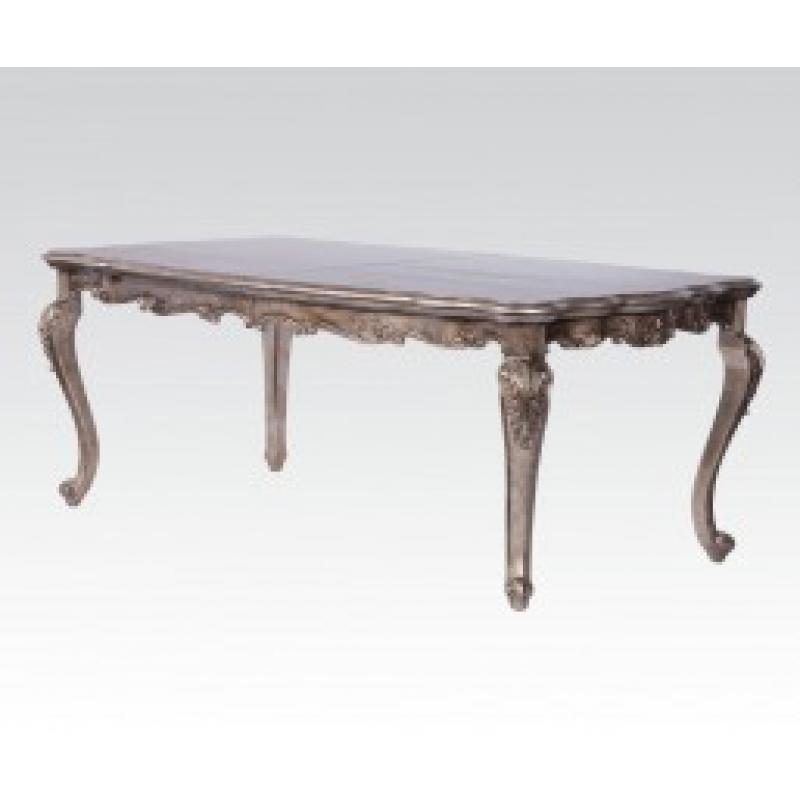 SILVER ANTIQUE DINING TABLE