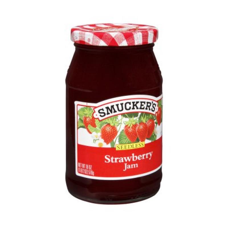 Smucker&#039;s Strawberry Seedless Jam, 18 oz