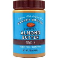 Barney & Co Almond Butter, Smooth, 16 Oz
