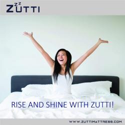 ZUTTI STRATUS - Full Size 8 Inch Cool Gel Memory Foam Mattress - Dual Layer - CertiPUR-US Certified - 10-Year Warranty