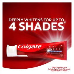 Colgate Optic White Advanced Teeth Whitening Toothpaste, Sparkling White (4.2 oz., 5 pk.)