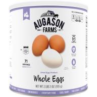 Augason Farms Emergency Food Whole Eggs Dried Egg Product, 33 oz