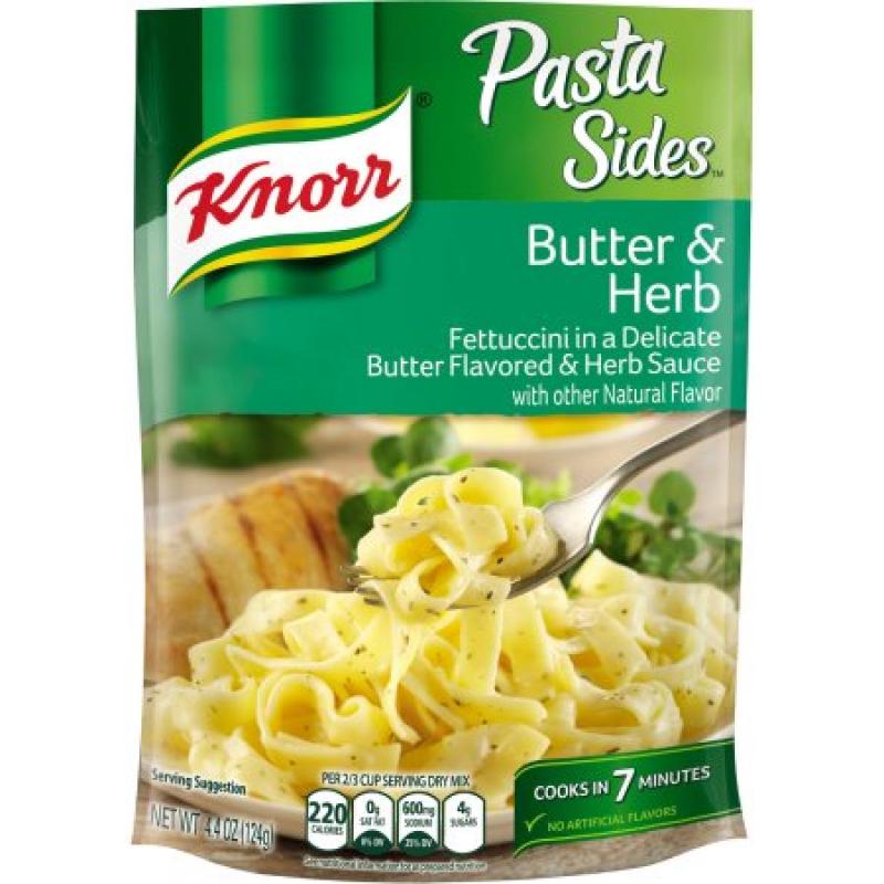 Knorr Pasta Sides Pasta Side Dish Butter & Herb, 4.4 oz