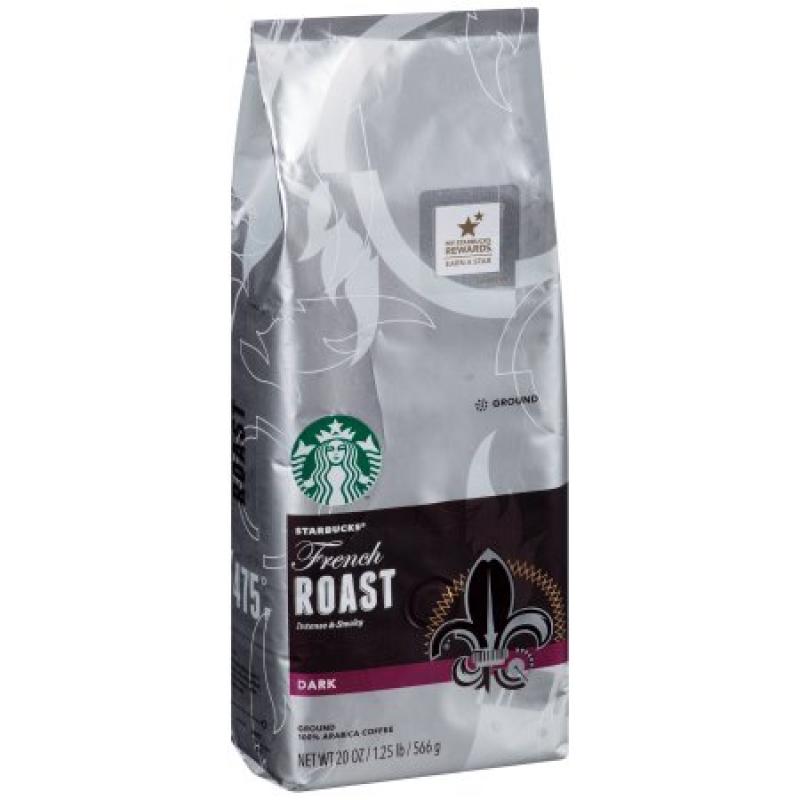 Starbucks® Dark French Roast Ground Coffee 20 oz. Bag