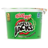Kellogg&#039;s Apple Jacks Sweetened Cereal with Apple & Cinnamon, 1.5 oz, 12 pack