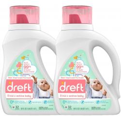Dreft Active Baby Liquid Laundry Detergent
