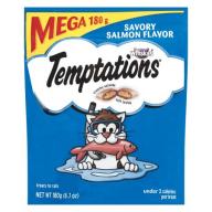 TEMPTATIONS Classic Treats for Cats Savory Salmon Flavor 6.3 Ounces