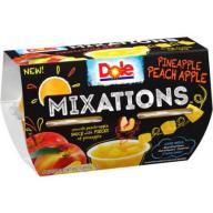 Dole Mixations Fruit Cups Pineapple Peach Apple - 4 CT
