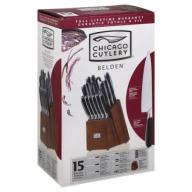 Chicago Cutlery Belden 15-Knife Set with Block