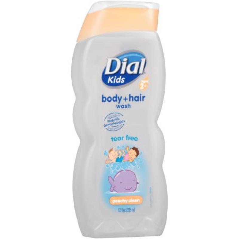 Dial® Kids Tear Free Peachy Clean Body + Hair Wash 12 fl. oz. Squeeze Bottle