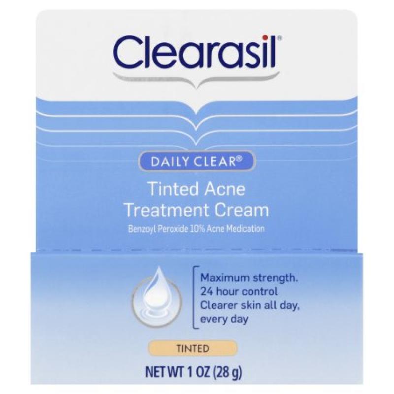 Clearasil Daily Clear Tinted Acne Treatment Cream, 1 Ounce