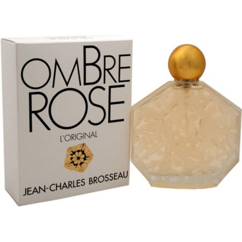 Jean Charles Brosseau Ombre Rose for Women Eau de Toilette, 3.4 oz