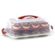 Good Cook Nonstick Covered Cupcake Pan, 24 Cup