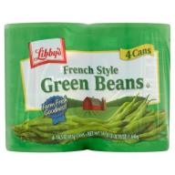 Libby&#039;s French Style Green Beans, 14.5 oz, 4 ct