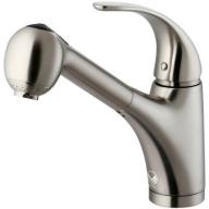 Vigo Pull-Out Spray Kitchen Faucet, Stainless Steel