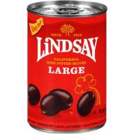 Lindsay California Ripe Pitted Large Olives 6 Oz Can