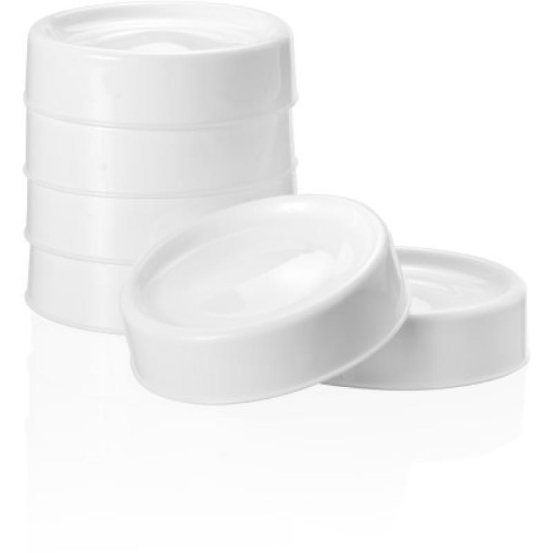 Tommee Tippee Closer to Nature Milk Storage Lids, 6-Count