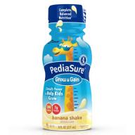 PediaSure Grow & Gain Nutrition Shake For Kids, Banana, 8 fl oz (Pack of 6)