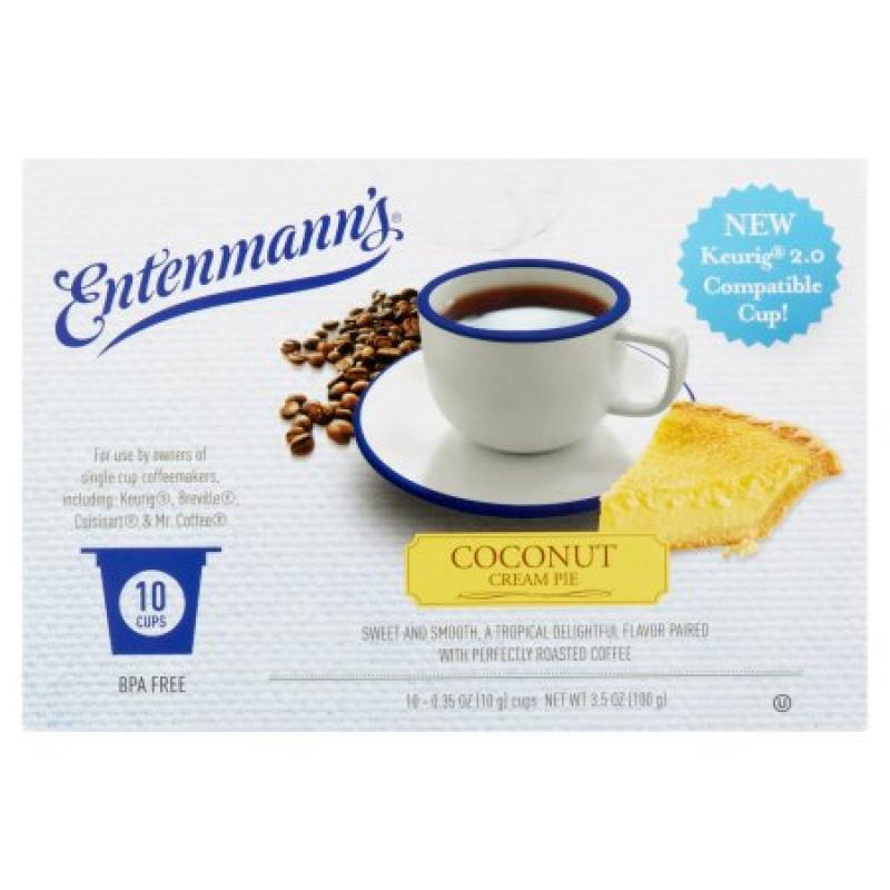 Entenmann&#039;s Coconut Cream Pie Single Serve Coffee, .35 oz, 10 count