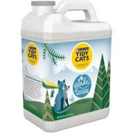 Purina Tidy Cats Winter Pine Clumping Cat Litter with Glade Tough Odor Solutions for Multiple Cats 20 lb. Jug