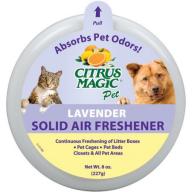 Citrus Magic Pet 8-Ounce Solid Air Freshener, 3-Pack, Lavender
