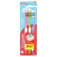 Colgate Extra Clean Toothbrush Value Pack, Soft, 3 Count