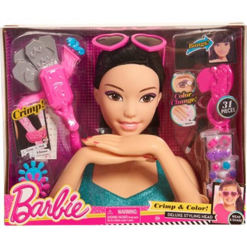Barbie Color and Crimp Styling Head-Olivia