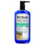 Dr Teal&#039;s Ultra Moisturizing Detoxify & Energize with Ginger & Clay Body Wash, 24 fl oz
