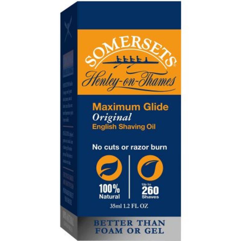 Somersets Maximum Glide Original English Shave Oil, 0.5 fl oz