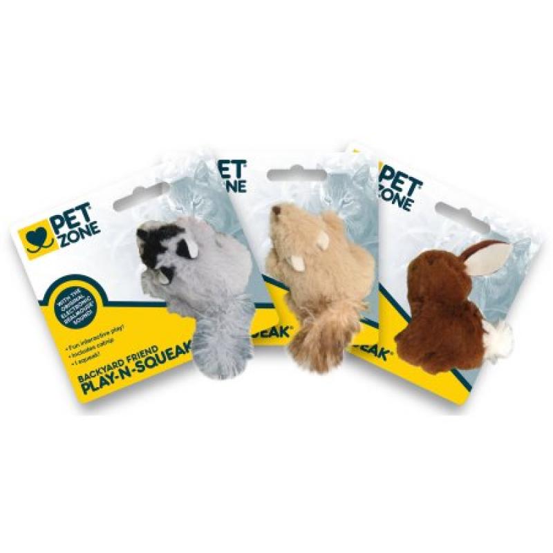 OurPets 1550012622 Backyard Friends Cat Toy, Assorted Styles