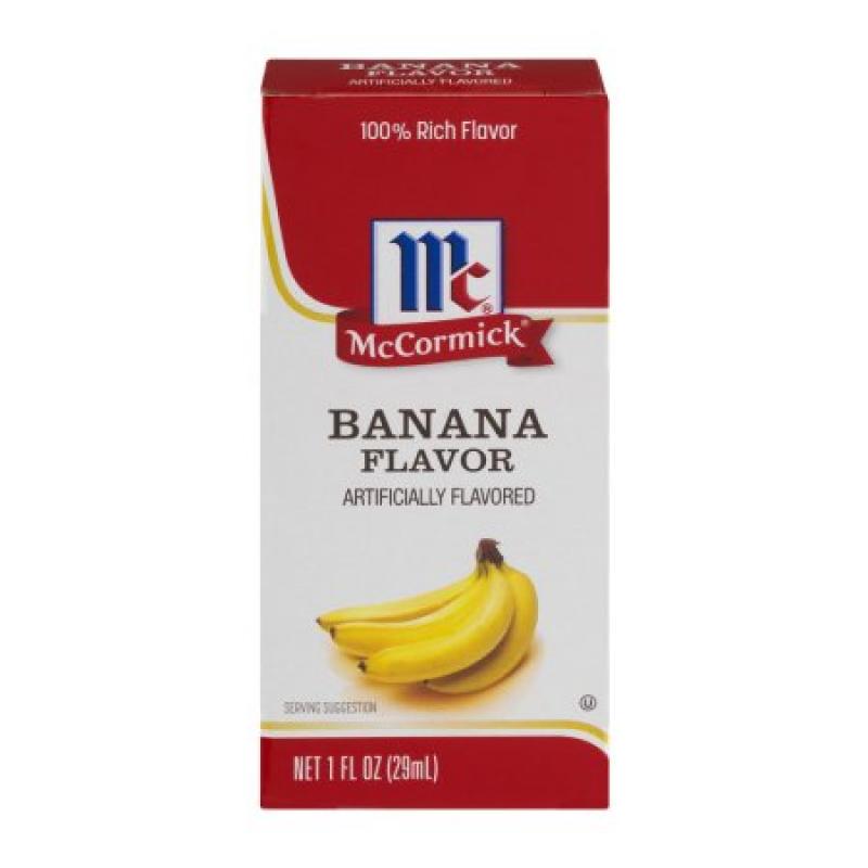 McCormick Banana Flavor, 1.0 FL OZ