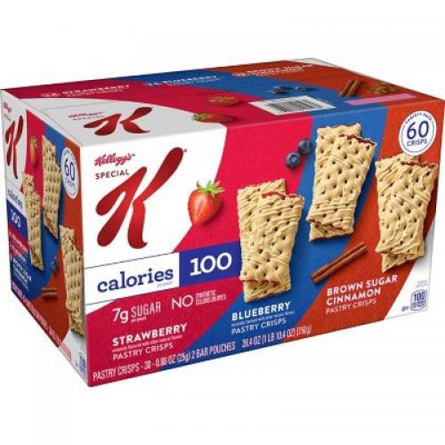 Kellogg's Special K Pastry Crisps, Variety Pack (60 ct.)