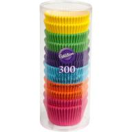 Wilton Standard Baking Cup Liners, Rainbow Brights, 300 ct. 415-2179