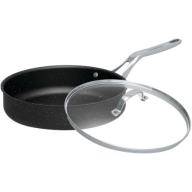 Starfrit The Rock 11" Deep Fry Pan with Glass Lid