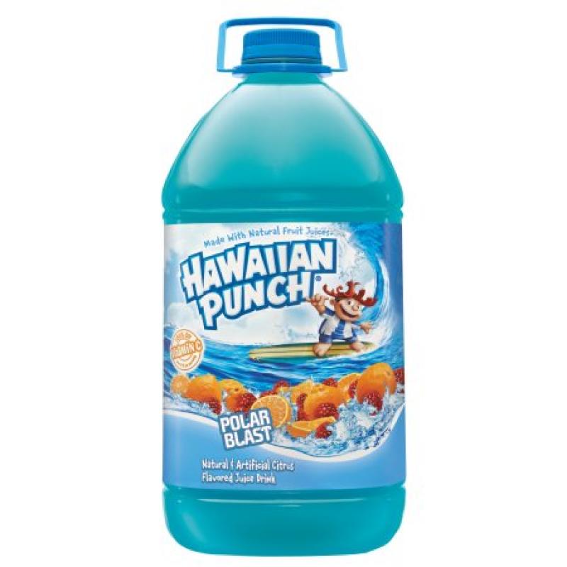 Hawaiian Punch Fruit Juice, Polar Blast, 128 Fl Oz, 1 Count
