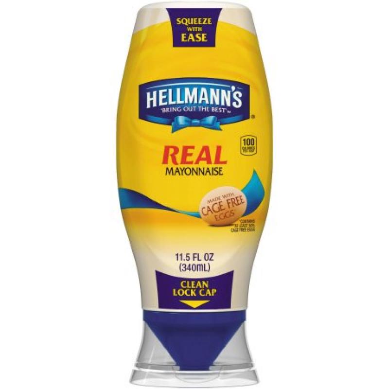 Hellmann&#039;s Squeeze Real Mayonnaise, 11.5 oz