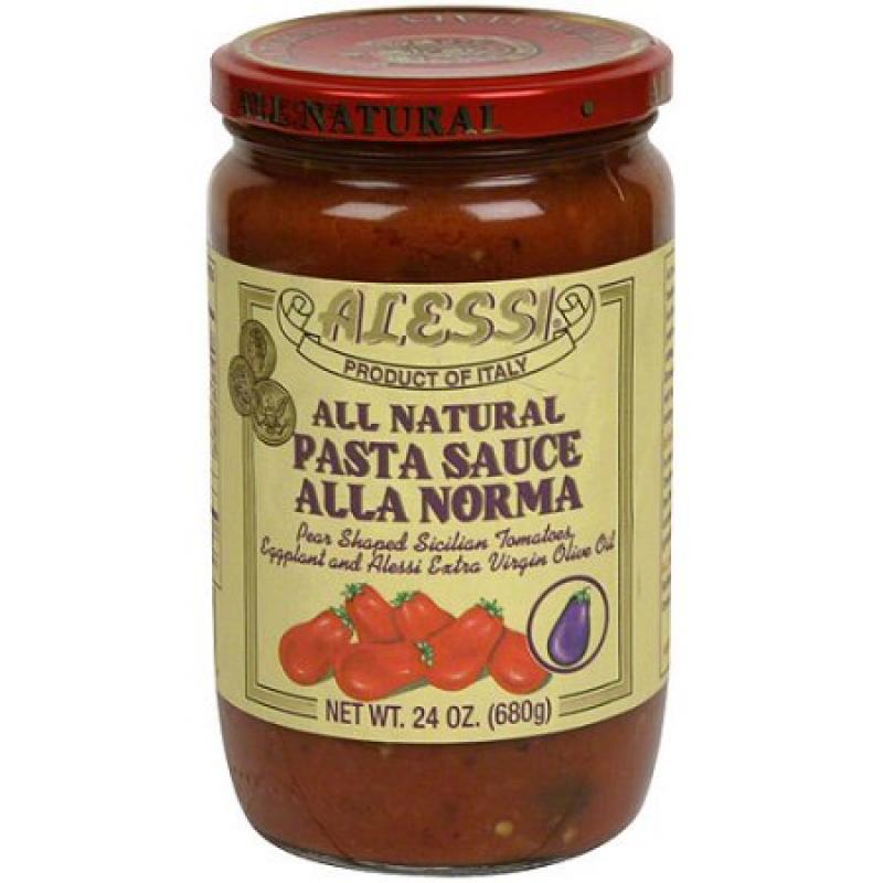 Alessi Alla Norma Pasta Sauce, 24 oz (Pack of 6)