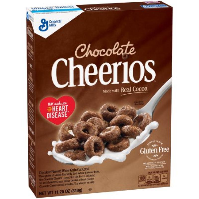 (2 Pack) Chocolate Cheerios Gluten Free Cereal, 20.3 Oz - $0.18/oz