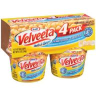 Kraft Velveeta Shells & Cheese Made with 2% Milk Cheese 4-2.19 oz. Microcups