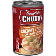 Campbell&#039;s Chunky Creamy Chicken & Dumplings Soup 18.8oz
