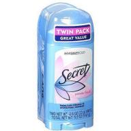 Secret Invisible Solid Antiperspirant/Deodorant, 5.2 oz